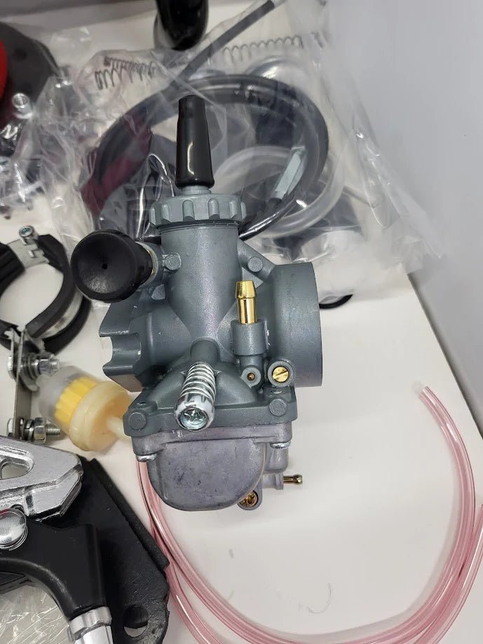 80cc Minarelli Style 6Hp+ Bicycle Motor Kit with MZ 65 Pipe - Motiora