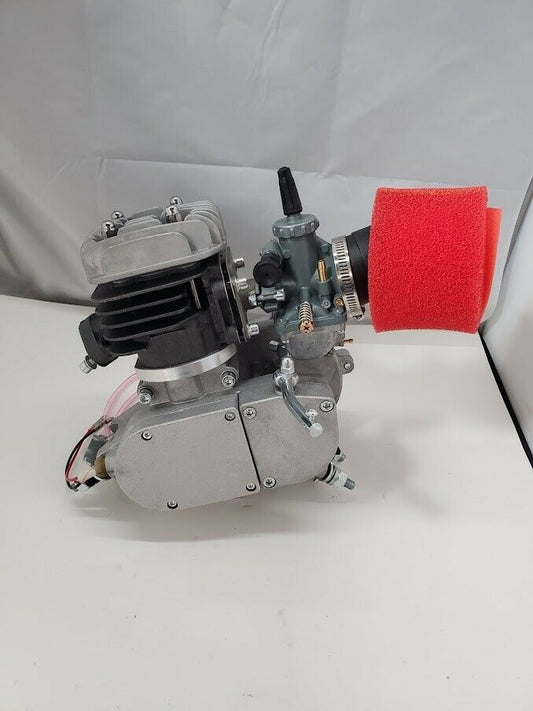 80cc Minarelli Style 6Hp+ Bicycle Motor Kit with MZ65 Pipe - Motiora