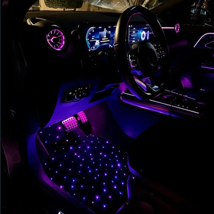 Car LED Lights for Floor Mats, Interior Car LED Strip Lights with App Control
