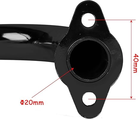 Motorized Bicycle Exhaust - Motiora