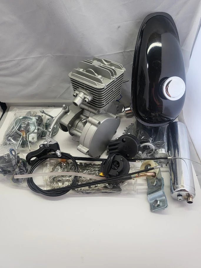 New BT110 3 Ring Piston Complete 110cc Motorized Bicycle Engine Kit - Motiora