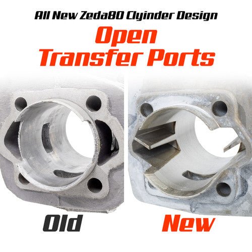 New Zeda 80 Complete 80cc 2 Stroke Motorized Bicycle Engine Kit - Motiora