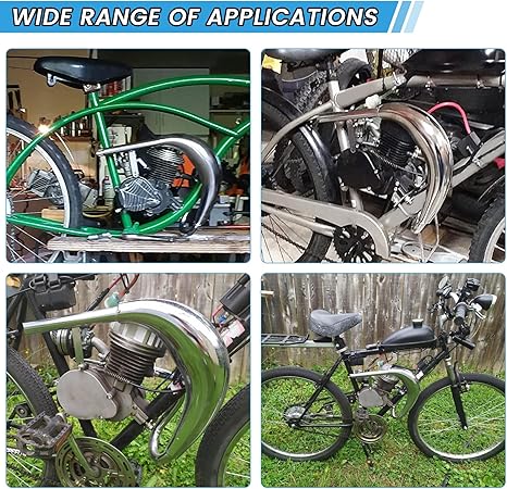 Performance Exhaust Muffler Expansion Chamber Pipe - Motiora