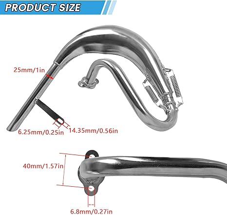 Performance Exhaust Muffler Expansion Chamber Pipe - Motiora