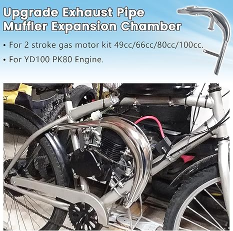 Performance Exhaust Muffler Expansion Chamber Pipe - Motiora