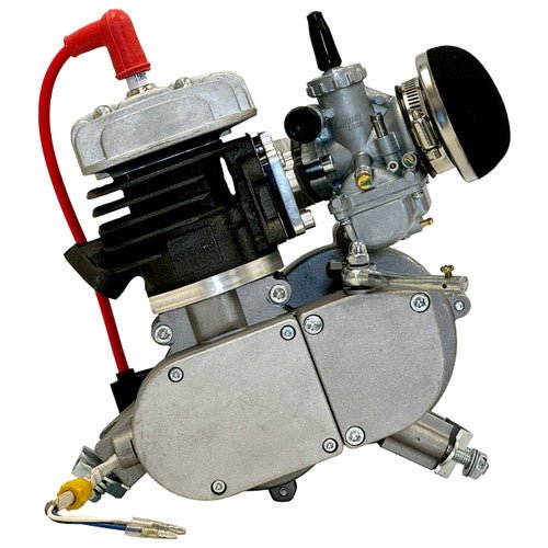 Performance Minarelli Vertical Iron Cylinder 2 Stroke Motorized Bicycle Engine Kit - 70cc Bike Motor - Motiora