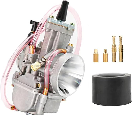 PWK 21 - 34 mm 2T 4T Motorcycle Carburettor with Power Jet - Motiora